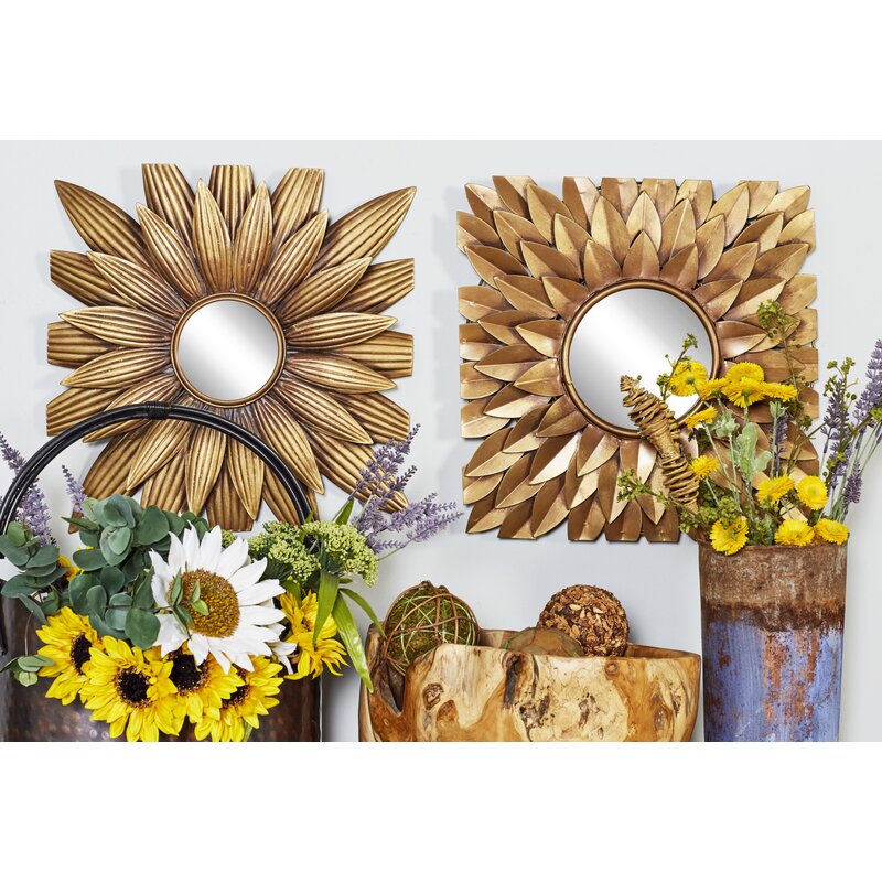 9 piece Mirror Wall outlet Decor Set